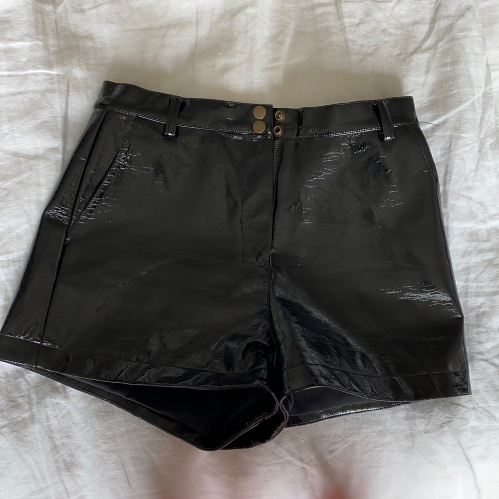 Lovers & Friends Latex Inspired Shorts